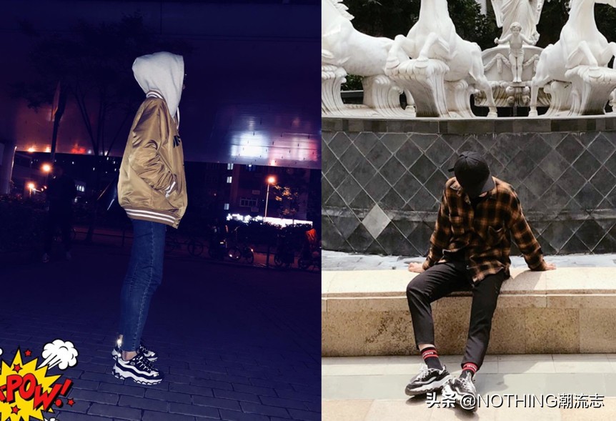 老爹鞋两根鞋带怎么穿,老爹鞋如何穿好看