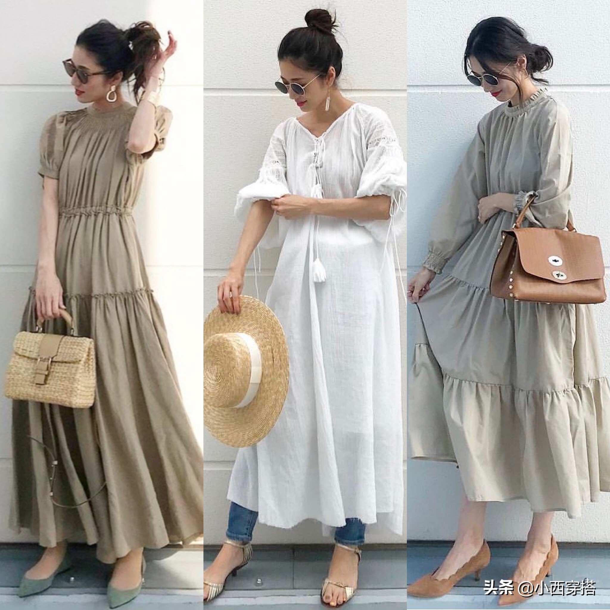 韩国穿搭ins时尚春夏穿搭,春夏季时髦穿搭