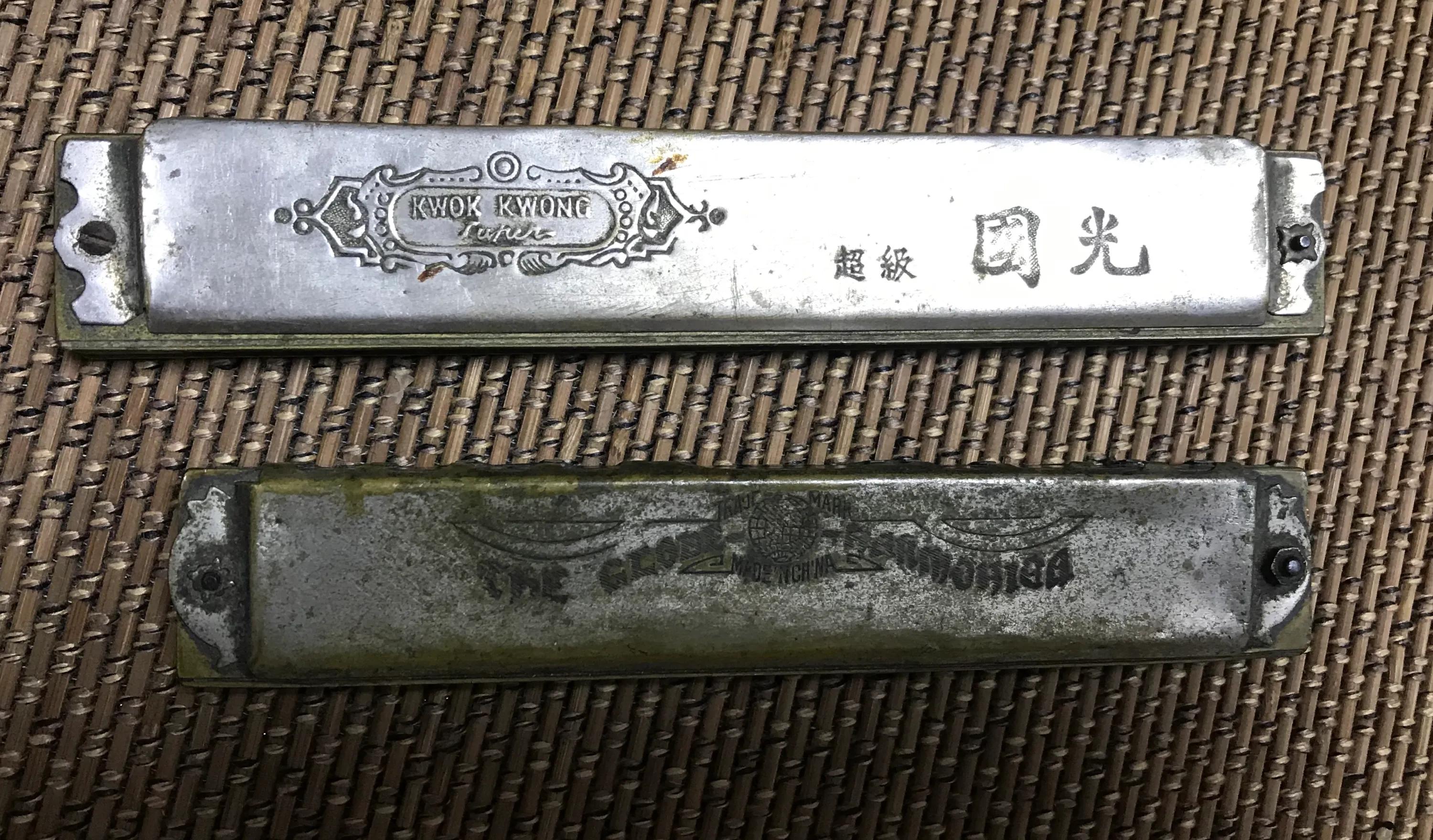 国光牌复古口琴,国光口琴28孔