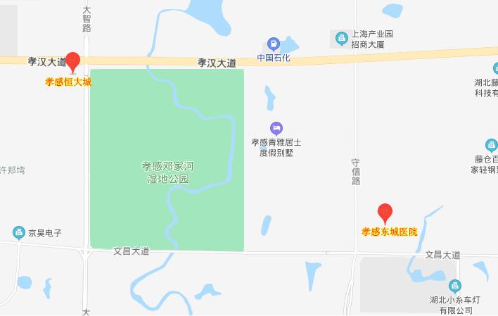 孝感东城医院最新规划地址,孝感市最大的医院