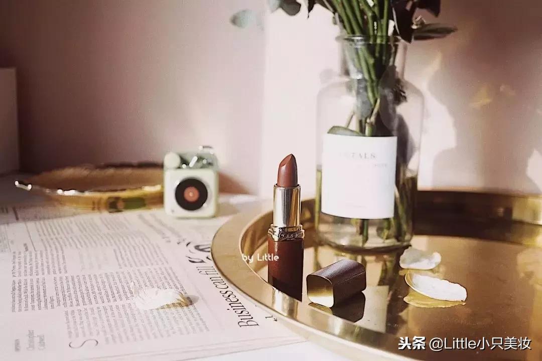 兰蔻秋冬焦糖色口红,mkingpretty口红焦糖色