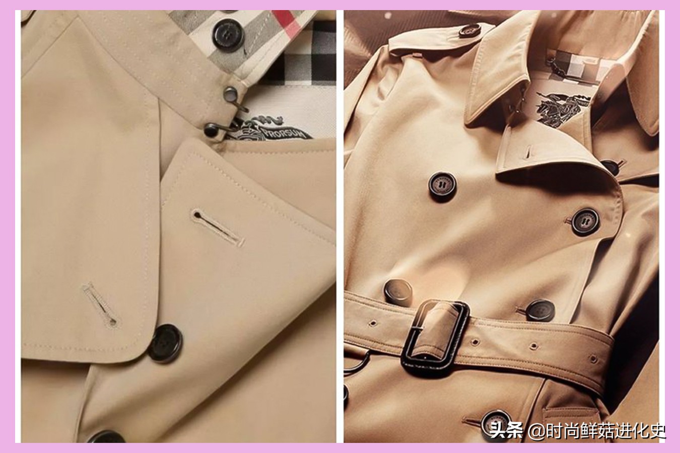 burberry风衣经典老款图片短款,经典不过时的burberry风衣