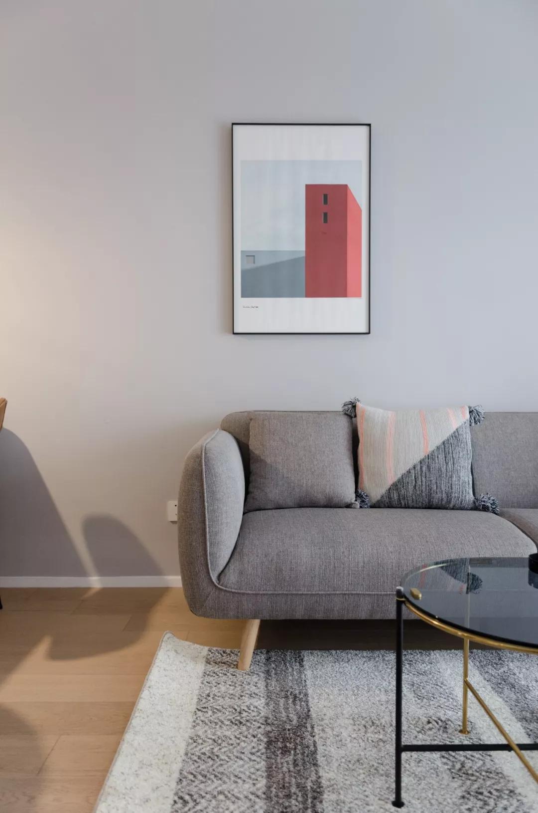 68平小户型一室一厅带衣帽间,茶室衣帽间一体小户型