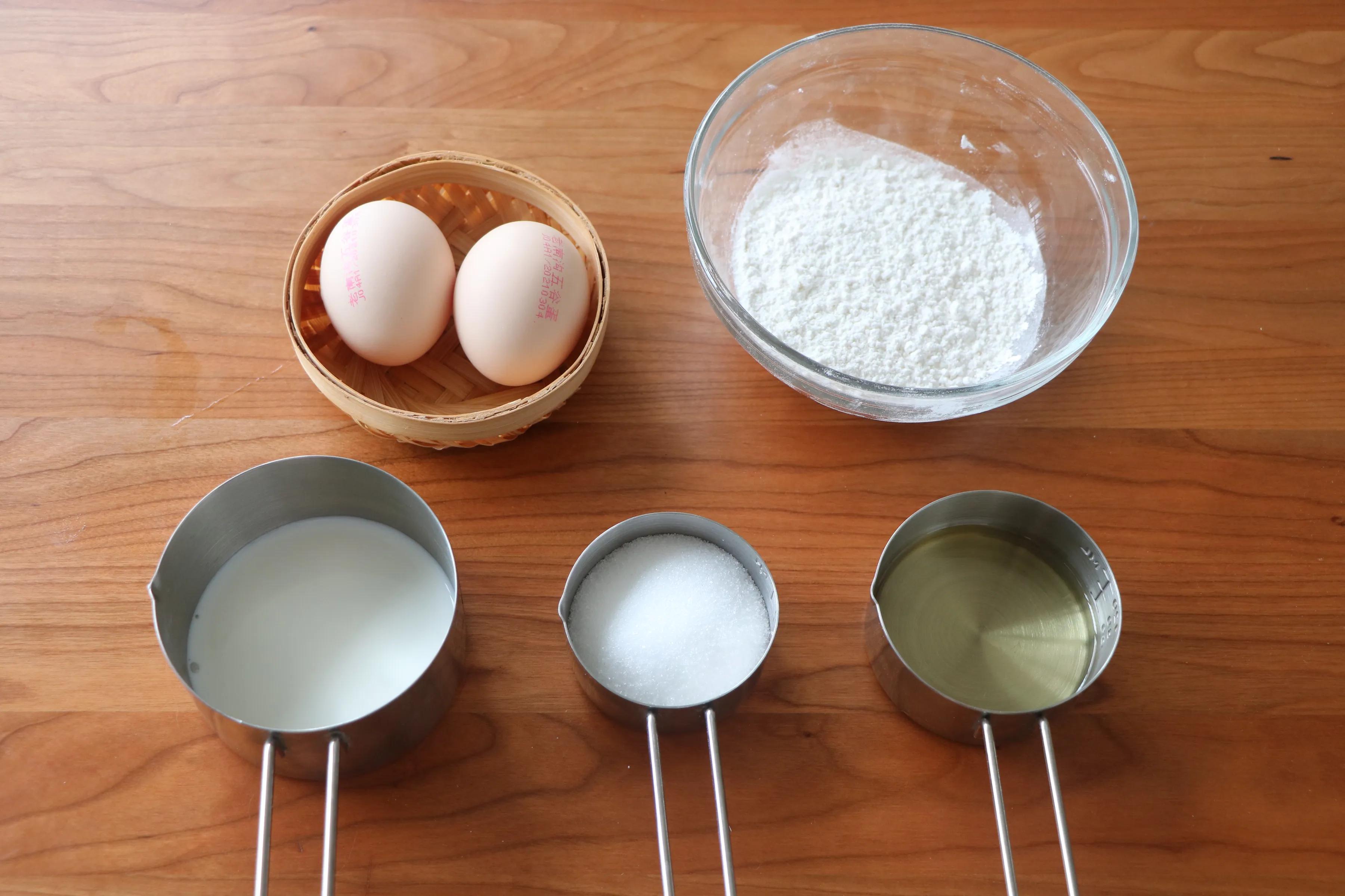 不回缩六寸戚风纸杯蛋糕,戚风蛋糕不塌陷不回缩不开裂