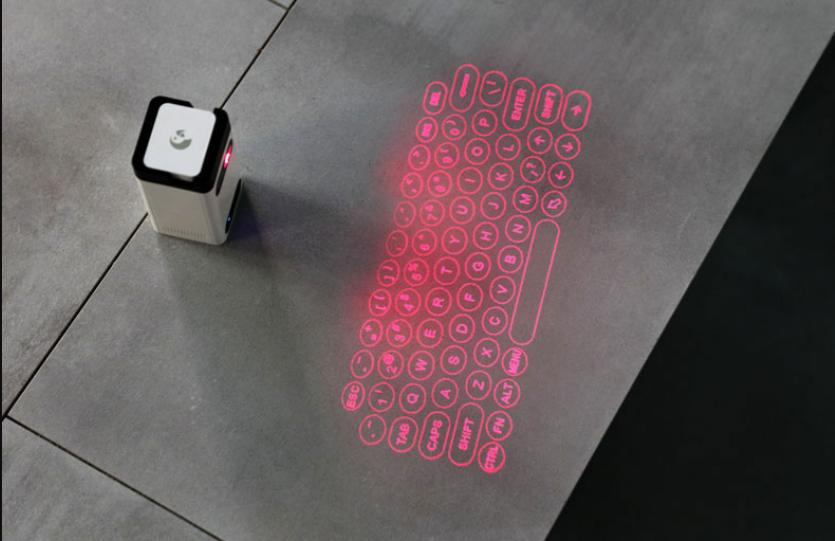 帅呆!钢铁侠中的激光投影键盘终于量产了,炫酷又好用