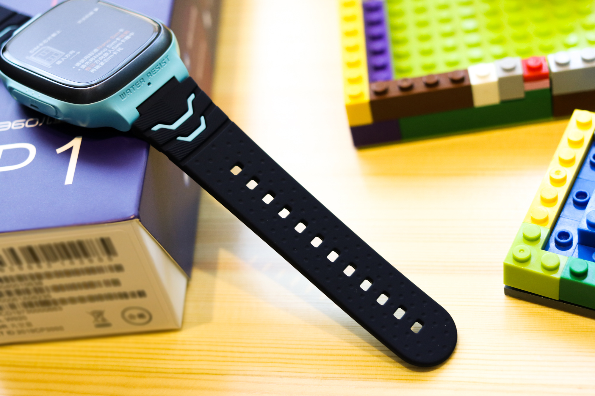 360儿童智能手表p1开箱体验,360儿童手表p1pro测试