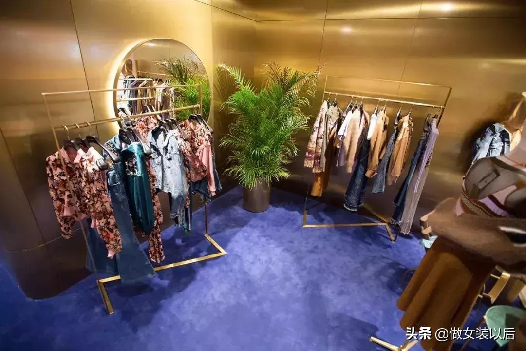 100平女装店陈列摆放效果图,女装陈列的八大原则和七大方法