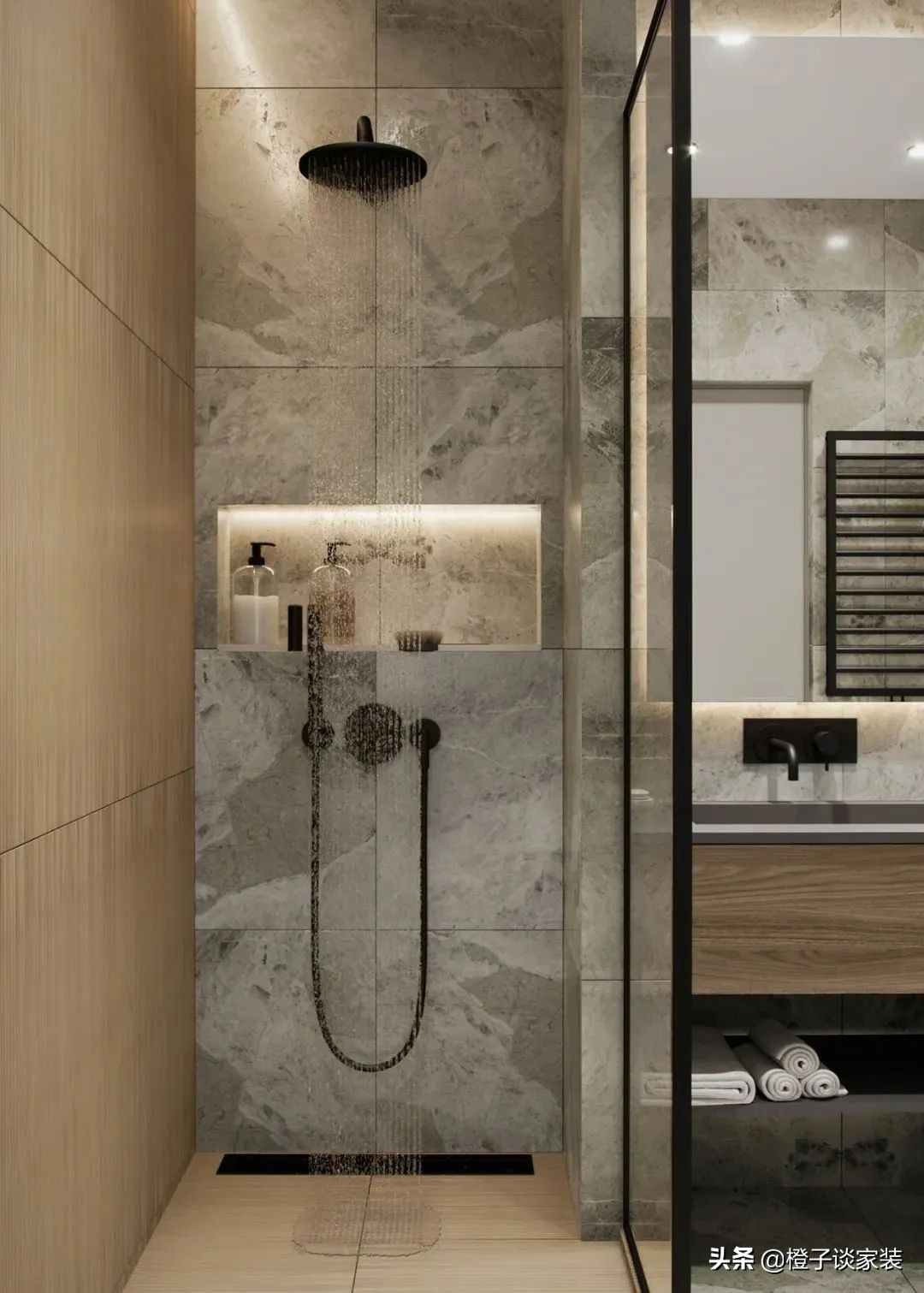 大面积卫生间装修效果图欣赏大全,13款卫生间装修效果图