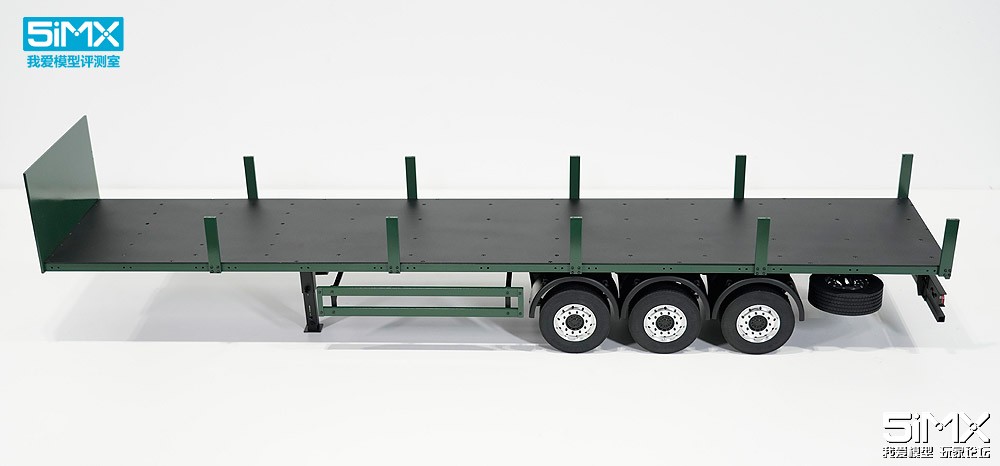 自制半挂拖车,组装一台平板车