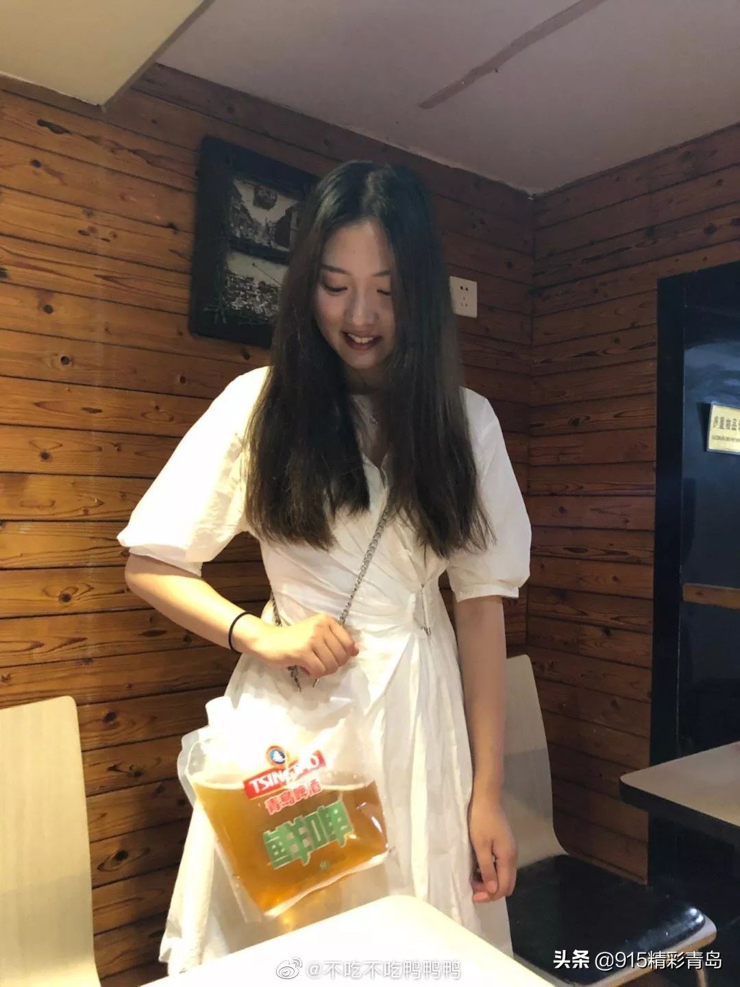 青岛啤酒散装塑料包,青岛啤酒易拉罐包包