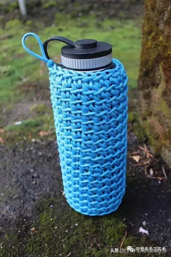 编绳杯套,编绳防烫杯套