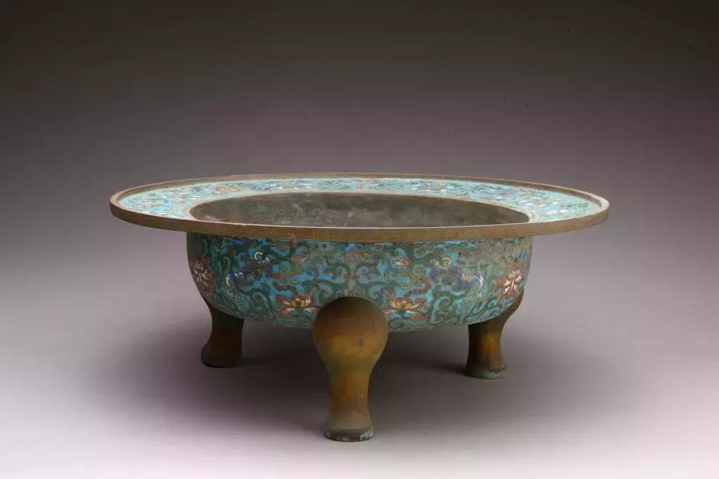 清朝宫廷取暖神器,清代青铜取暖器