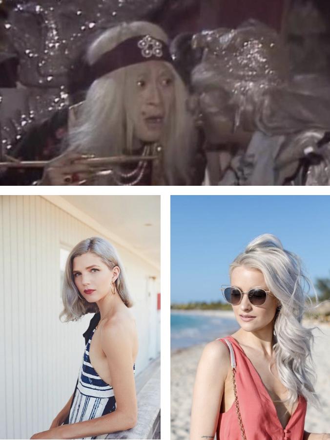 盘点那些明星好看的发色,西游记四大龙王发色