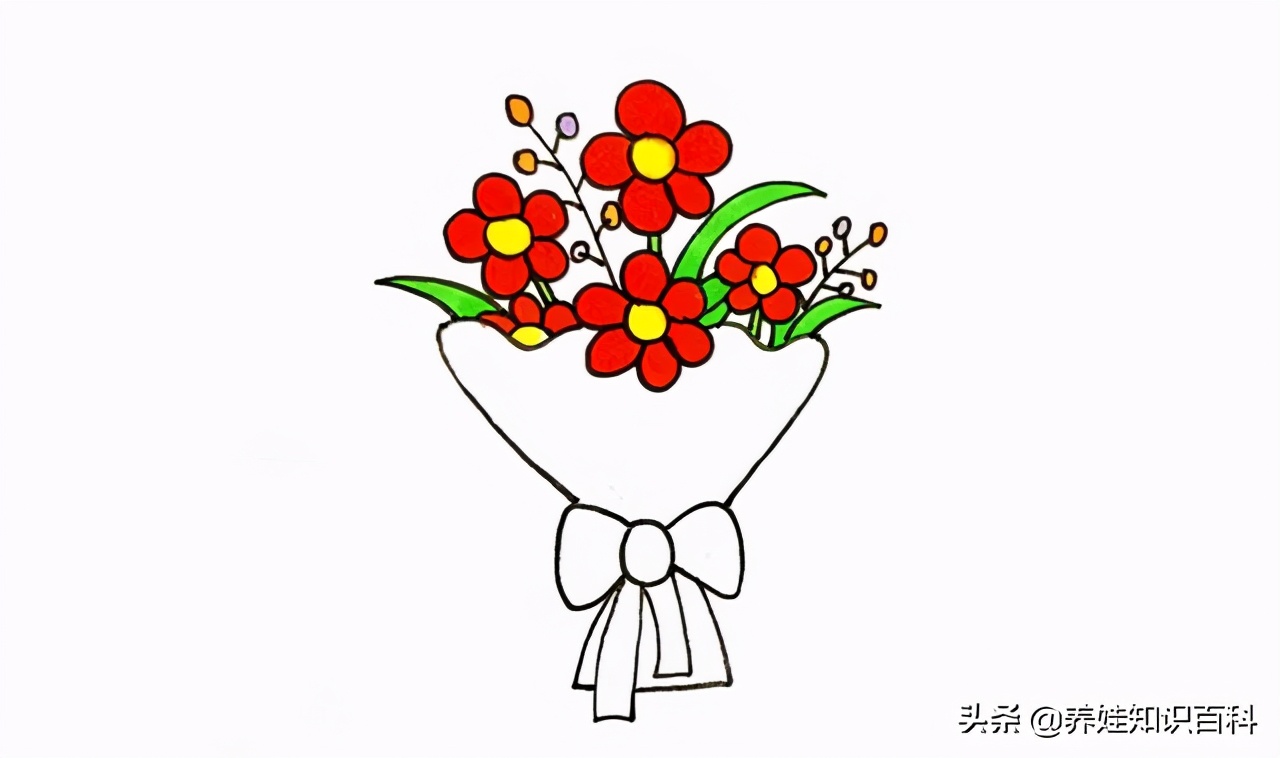 鲜花简笔画100种画法,鲜花可以制作什么简笔画