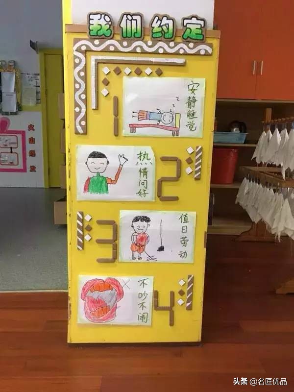 幼儿园废物纸板墙面环创,环创变废为宝