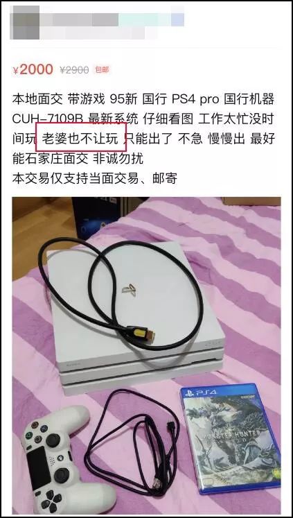 闲鱼上的“老婆不让”,是最真实的游戏玩家形态
