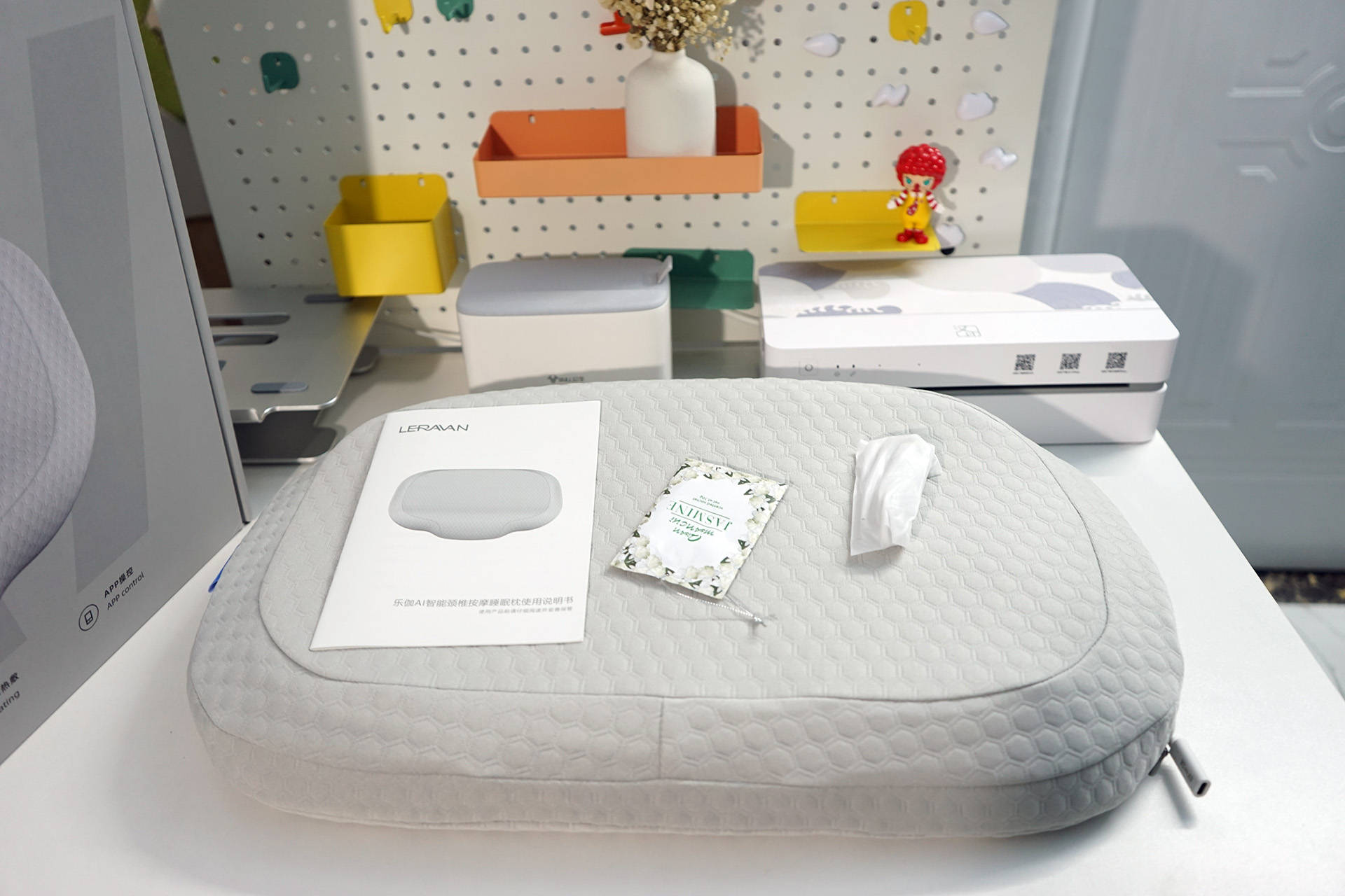 罗永浩乐伽ai智能颈椎按摩睡眠枕,乐伽颈椎按摩睡眠枕