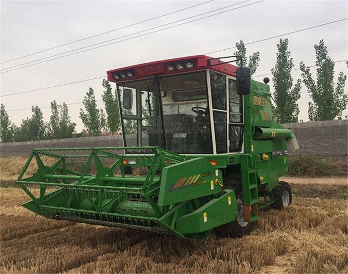 2024款最新联合收割机价格表,38马力小型联合收割机多少钱一台