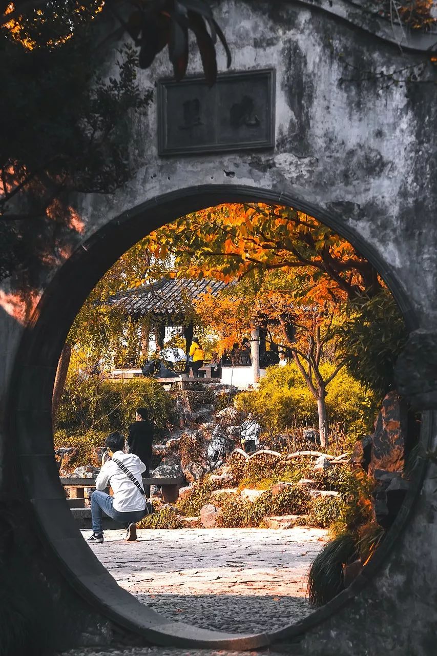 一入秋苏州成姑苏,秋色一入秋苏州就成了姑苏