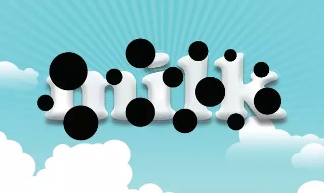 新手入门用ps制作简单的牛奶字,ps做牛奶肌教程