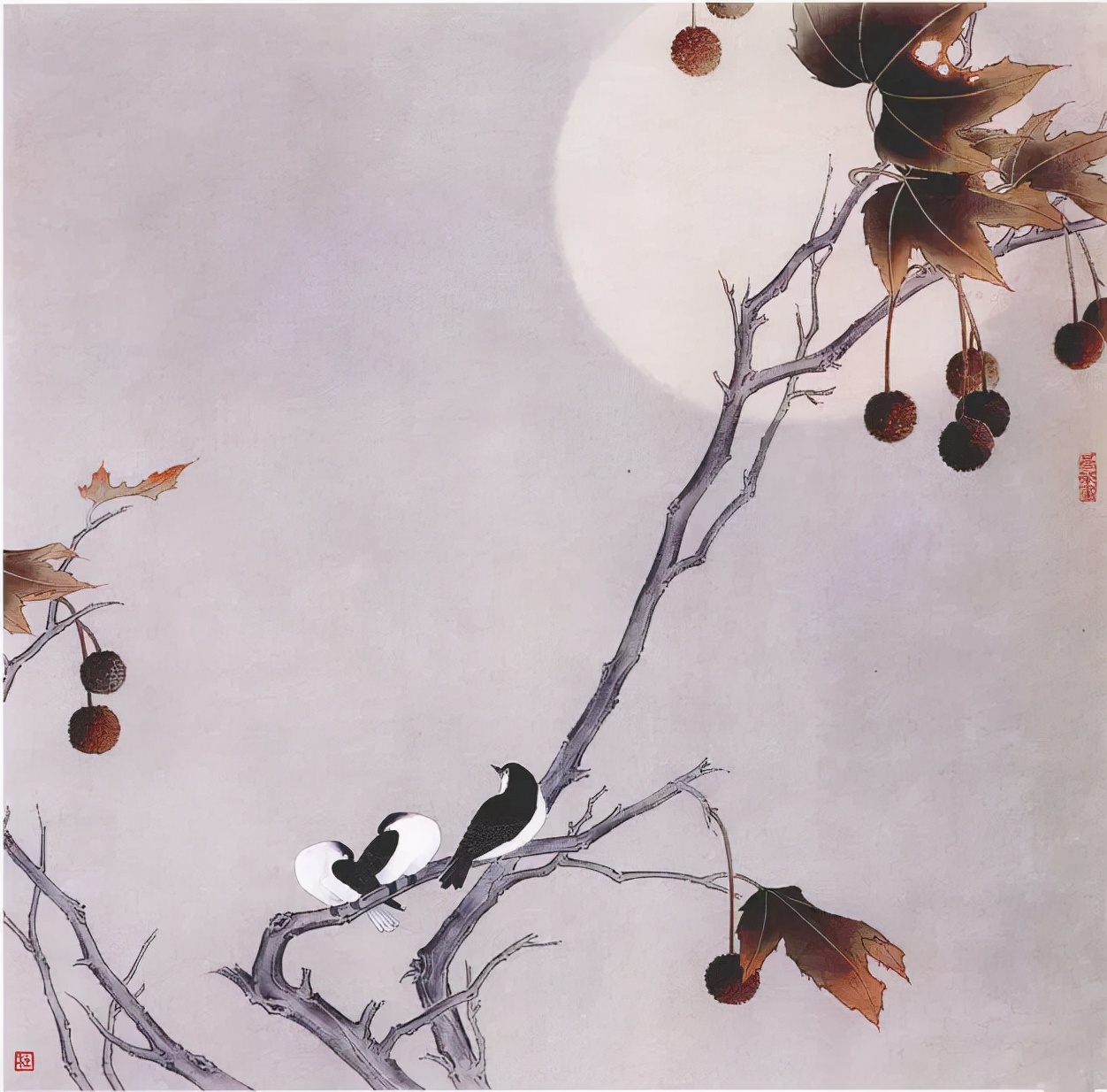 杜曼华花鸟作品欣赏,淡雅空灵杜曼华工笔花鸟作品40幅