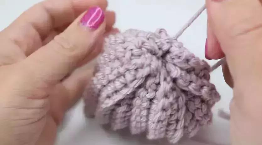 南瓜钩织法图文教程,南瓜的钩织全教程