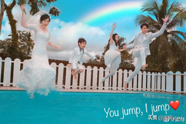 吴尊林丽莹拍的第一张婚纱照,吴尊林丽莹的自拍婚纱