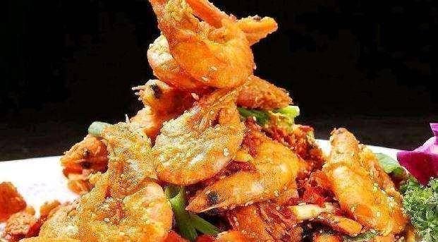 羊肝炒菠菜怎么做好吃窍门,香煎鳕鱼鲜虾排