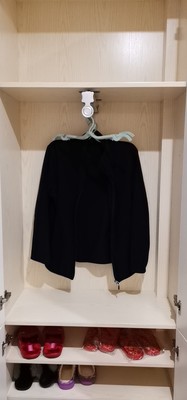 定制家具挂衣杆调整,衣柜挂衣杆升降的