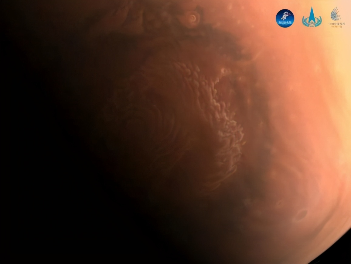 天问一号拍到的照片,天问一号拍的视频