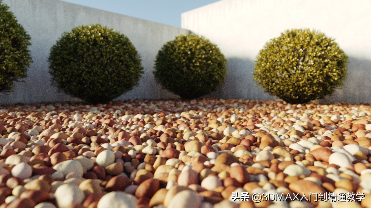 3Dmax,Corona教程,MultiMap随机纹理贴图在实际中的应用