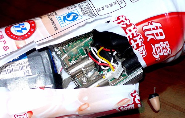 作弊耳机米粒大小没什么稀奇的,这都是作弊界的常规操作了