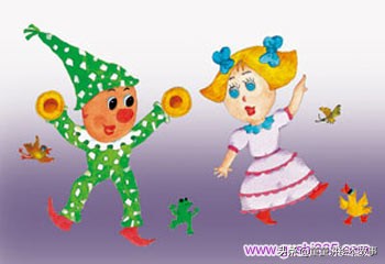 小丑绘本故事完整版,儿童绘本有声南瓜的故事