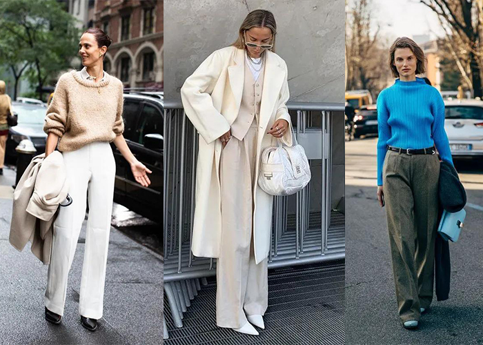 过时直筒裤怎么穿出高级感,直筒裤这么流行这样穿显瘦又时尚