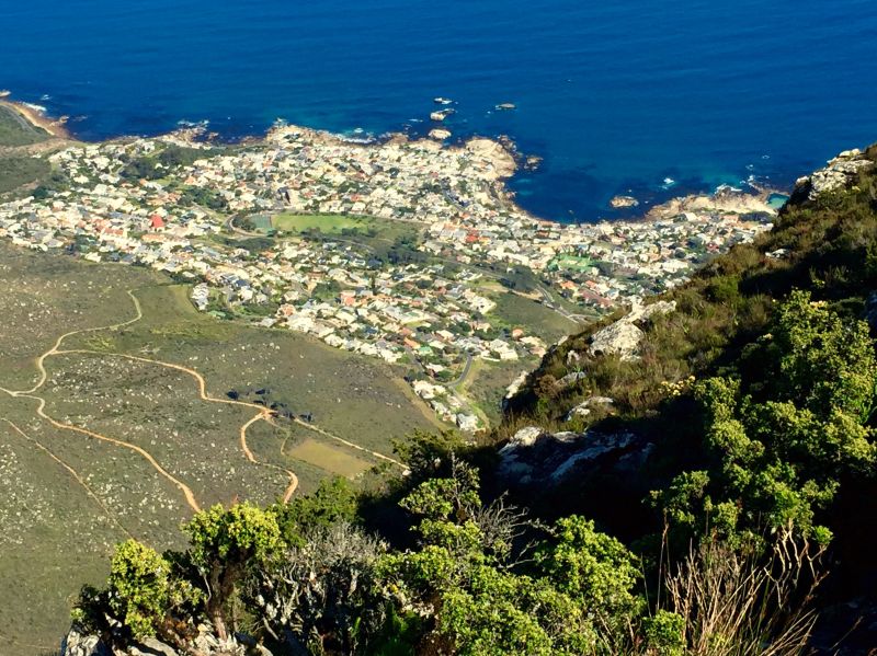 南非开普敦山吃饭,开普敦桌山上帝遗落在人间的餐桌