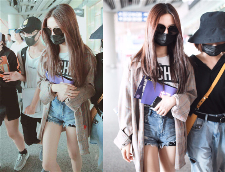 吴宣仪创造101王菊,短裤吴宣仪