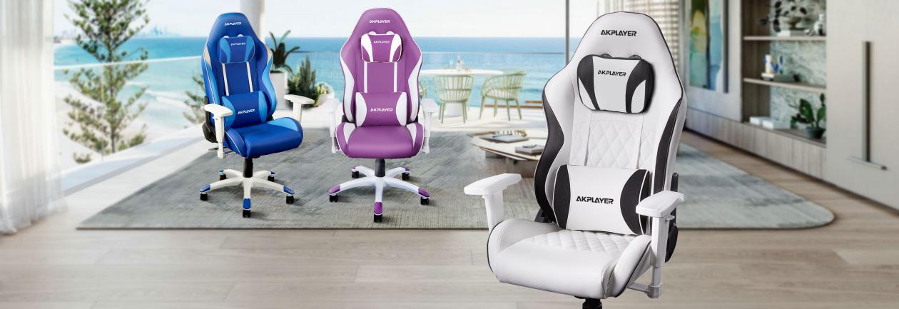 阿卡丁电竞椅靠背带图案,加州印象成都