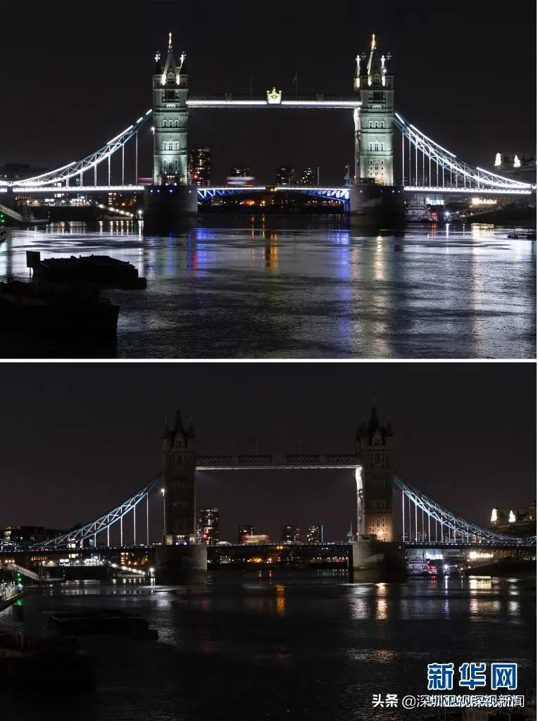 昨晚,全球多处建筑为地球熄灯,深圳一小时节电71.49万度