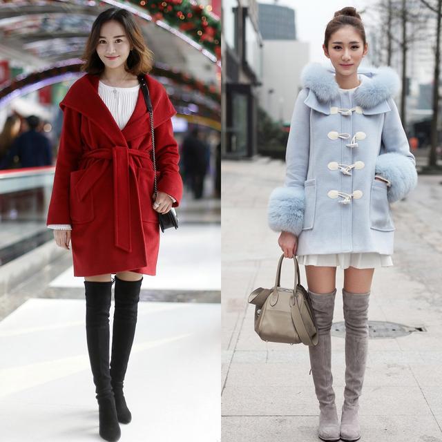 为什么你穿“过膝长靴”又土又老气？关键在这4个思路，学会准美