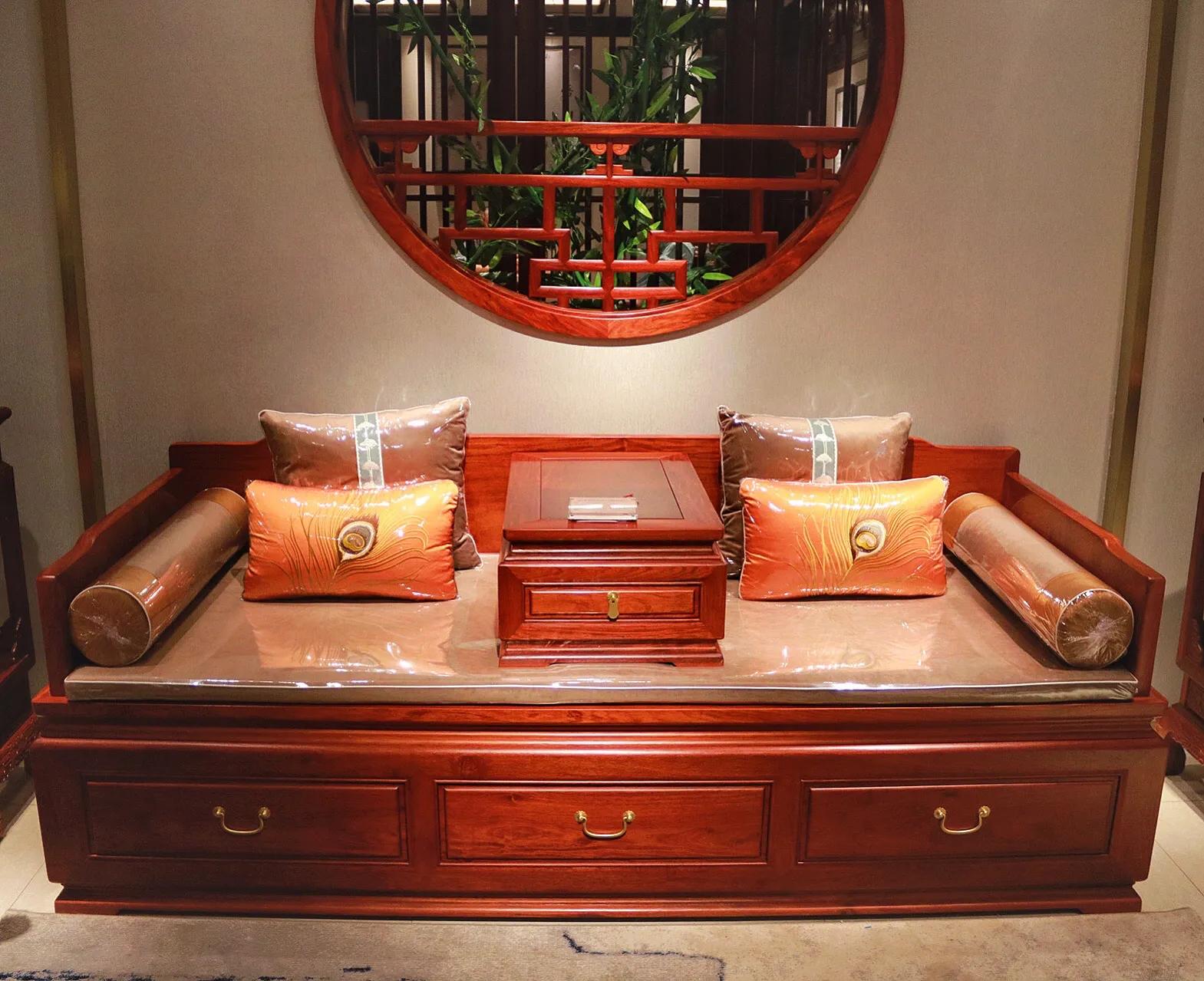 雀羽——贵妃床要的就是这份贵气