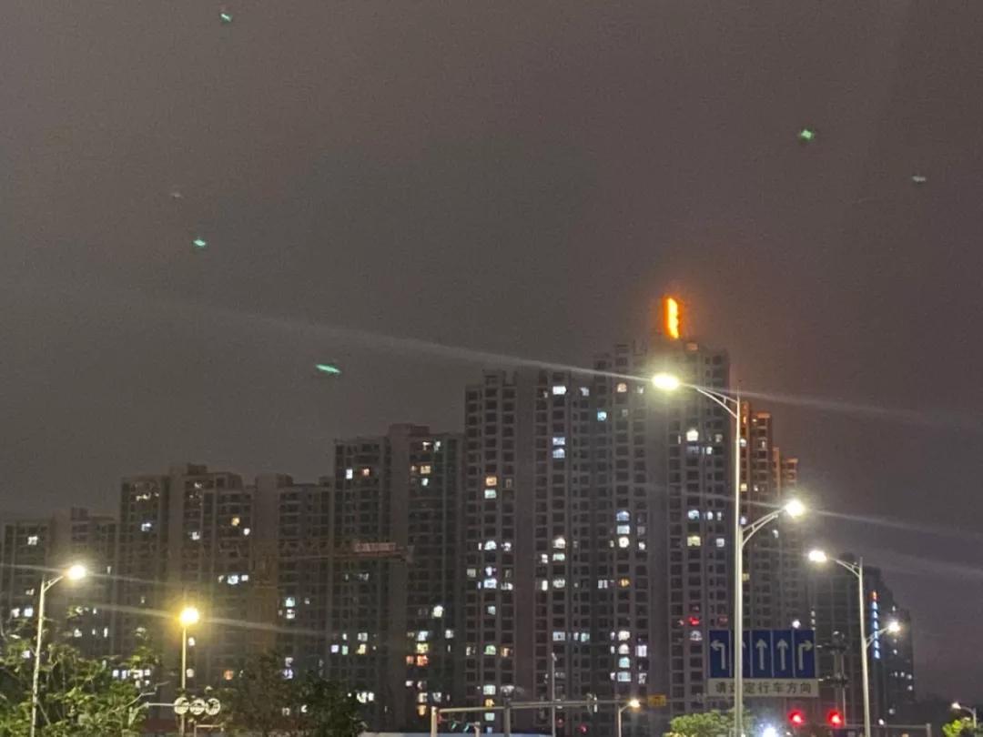 大亚湾夜景真实视频,大亚湾鬼城亮灯率