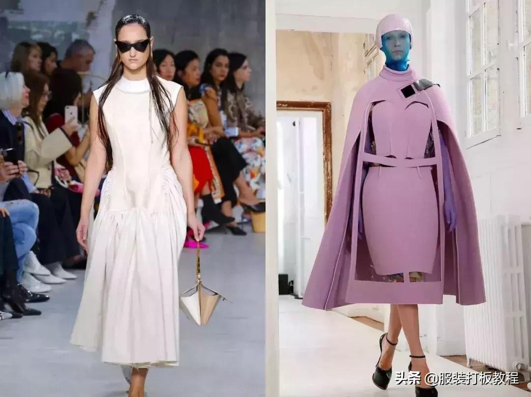 廓形在服装设计中的作用和意义,服装廓形设计