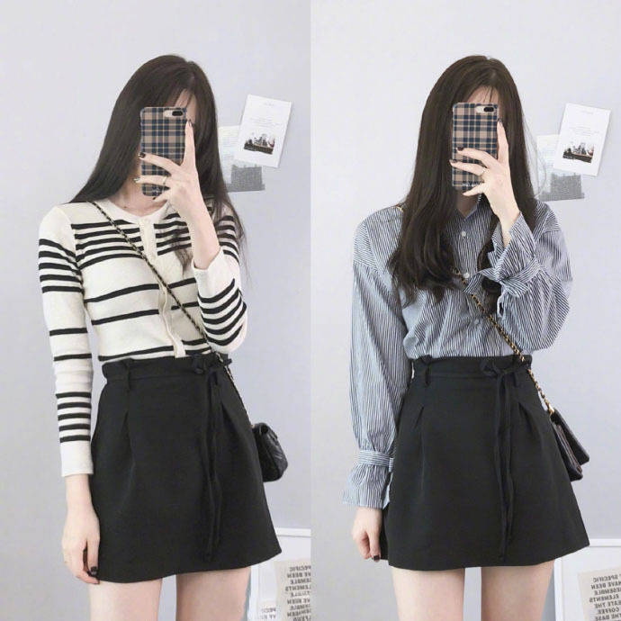 碎花雪纺半身裙配什么上衣好看,雪纺碎花裙半身长裙如何搭配上衣