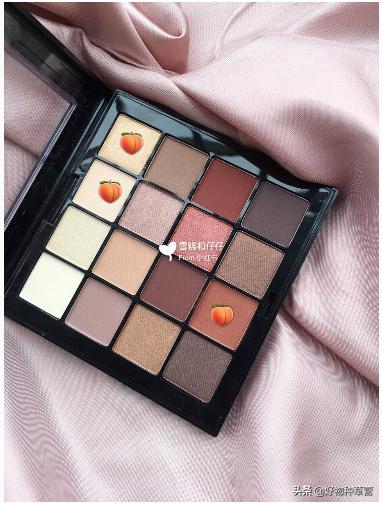 nyx眼影盘女王40色眼妆教程,nyx16色眼影盘腮红画法