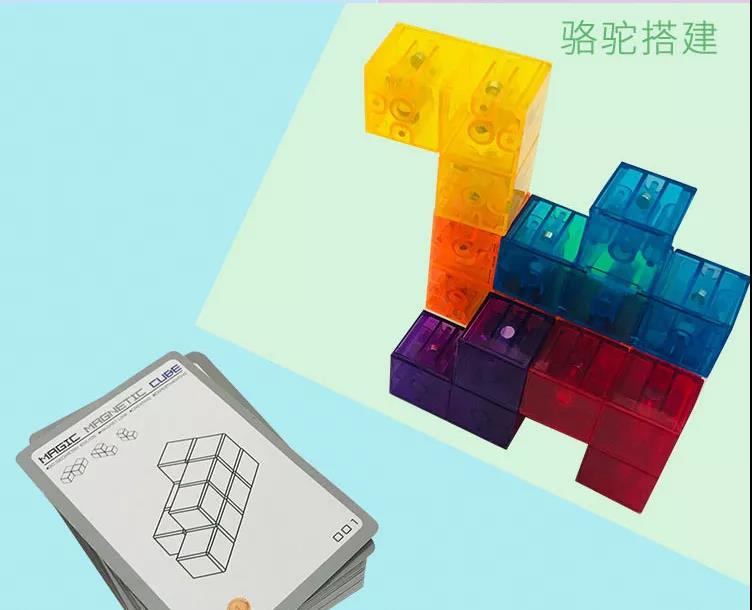 一个魔方有多少种可能,24段魔方各种形状