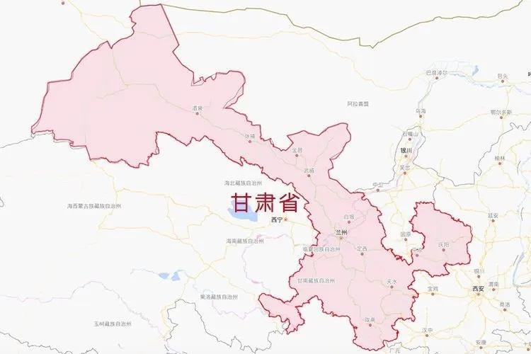 甘肃，一个被面条拉长的的省份！