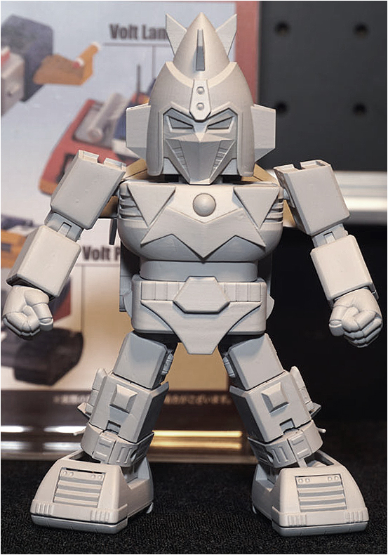 Q版丶低价丶简易合体：13公分《MiniDeformed超电磁波罗五号》