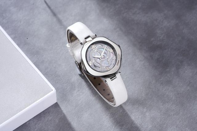 玺佳丹麦玫瑰机械表评测,七夕收到爱的礼物