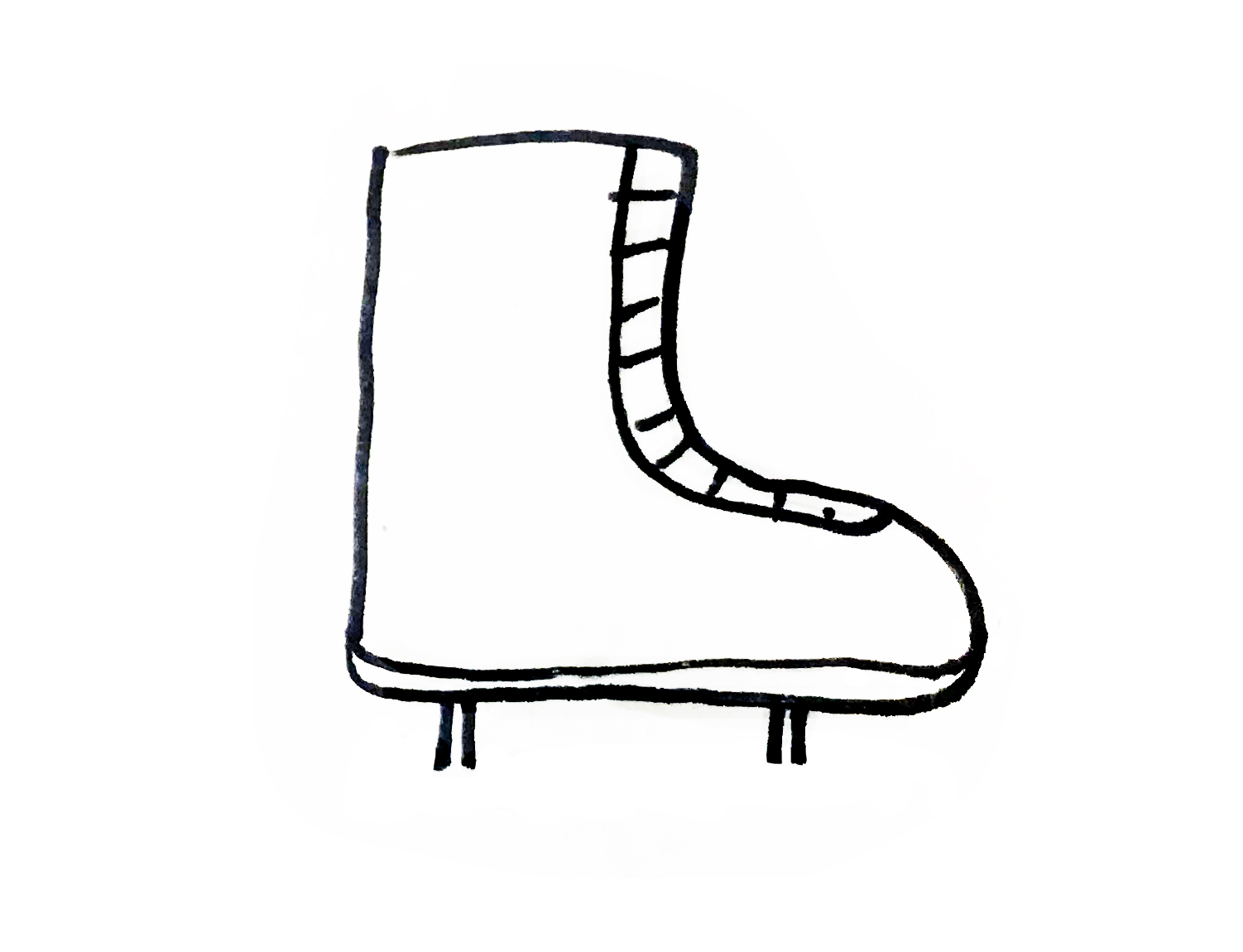 鞋简笔画又简单又漂亮,各种各样的鞋简笔画