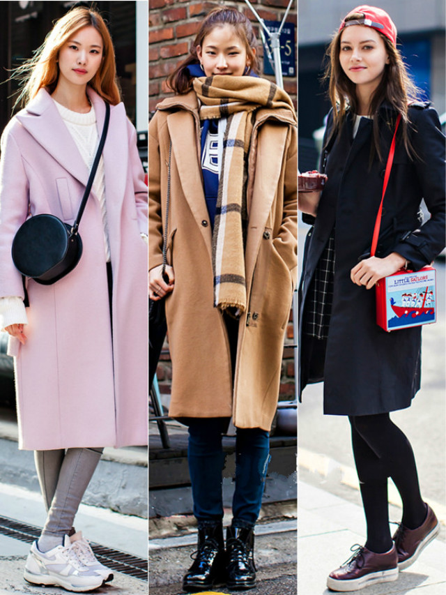 适合中长矮胖女生的大衣,身高158适合的大衣